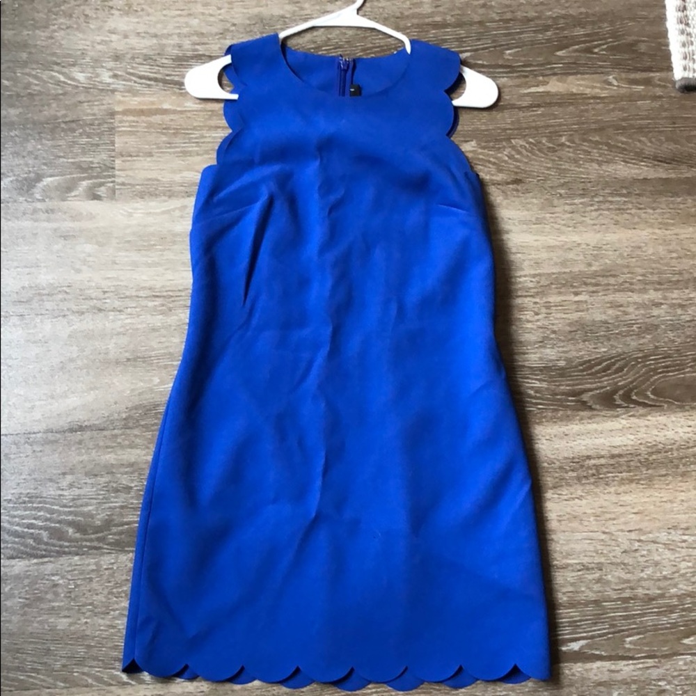 Brand New JCrew Scallop Dress